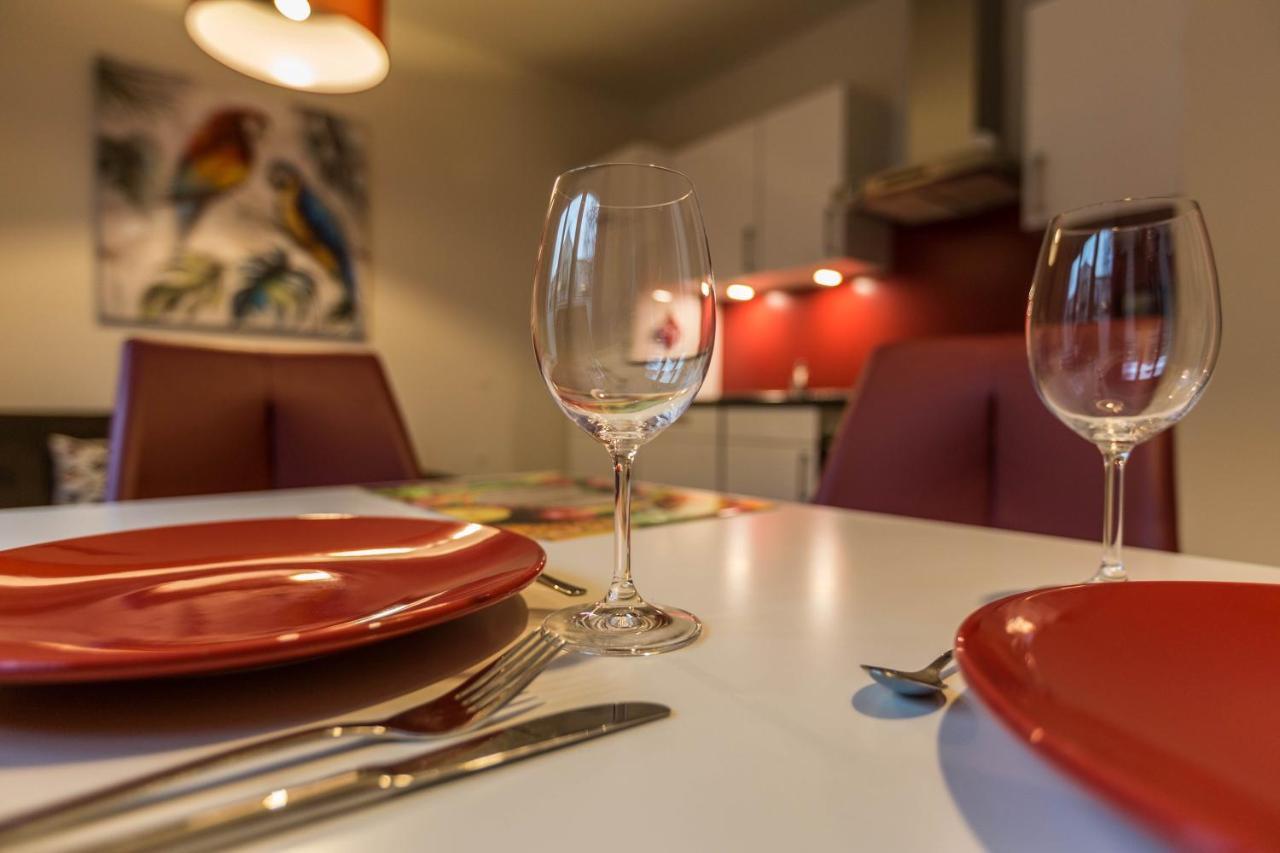 Ferienwohnung Buesumperle Rot Bagian luar foto