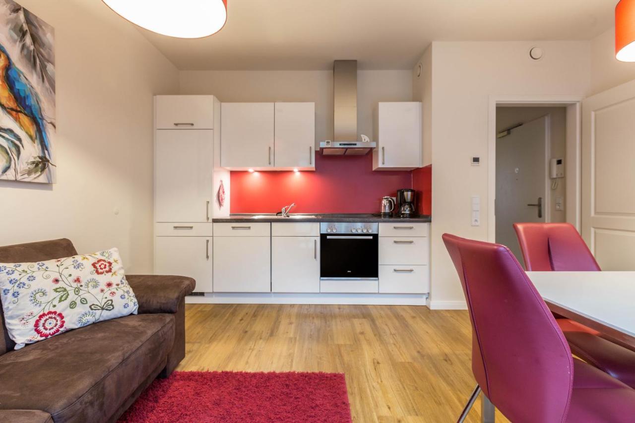 Ferienwohnung Buesumperle Rot Bagian luar foto
